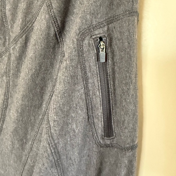 Athleta Strength Full Zip Up Hoodie in Grey Size Medium - Picture 7 of 14